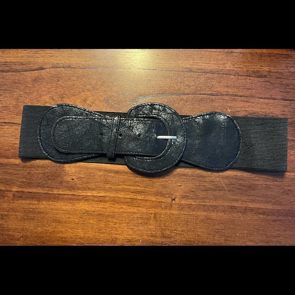 Faux Leather Belt